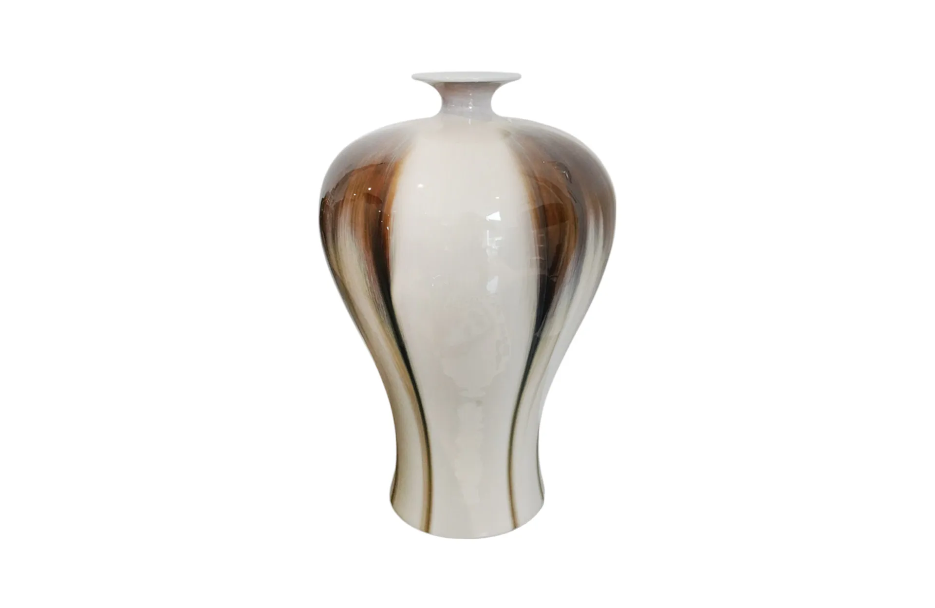 Home Decor Ceramic Vase V Design 58 Front View