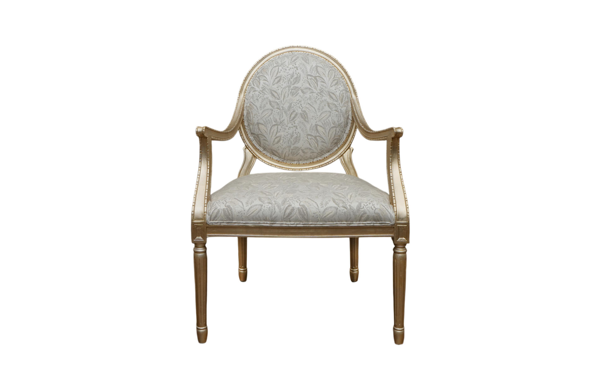 Home Decor Fauteuil Mignard GG Natural Front View