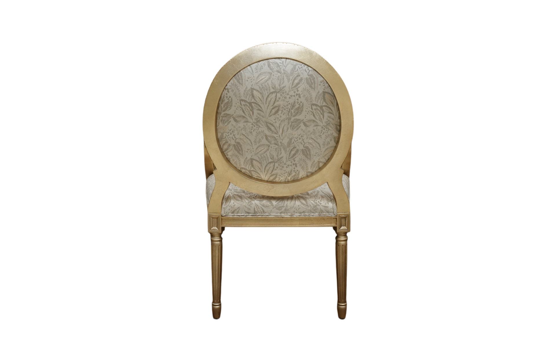 Home Decor Fauteuil Mignard GG Natural Back View