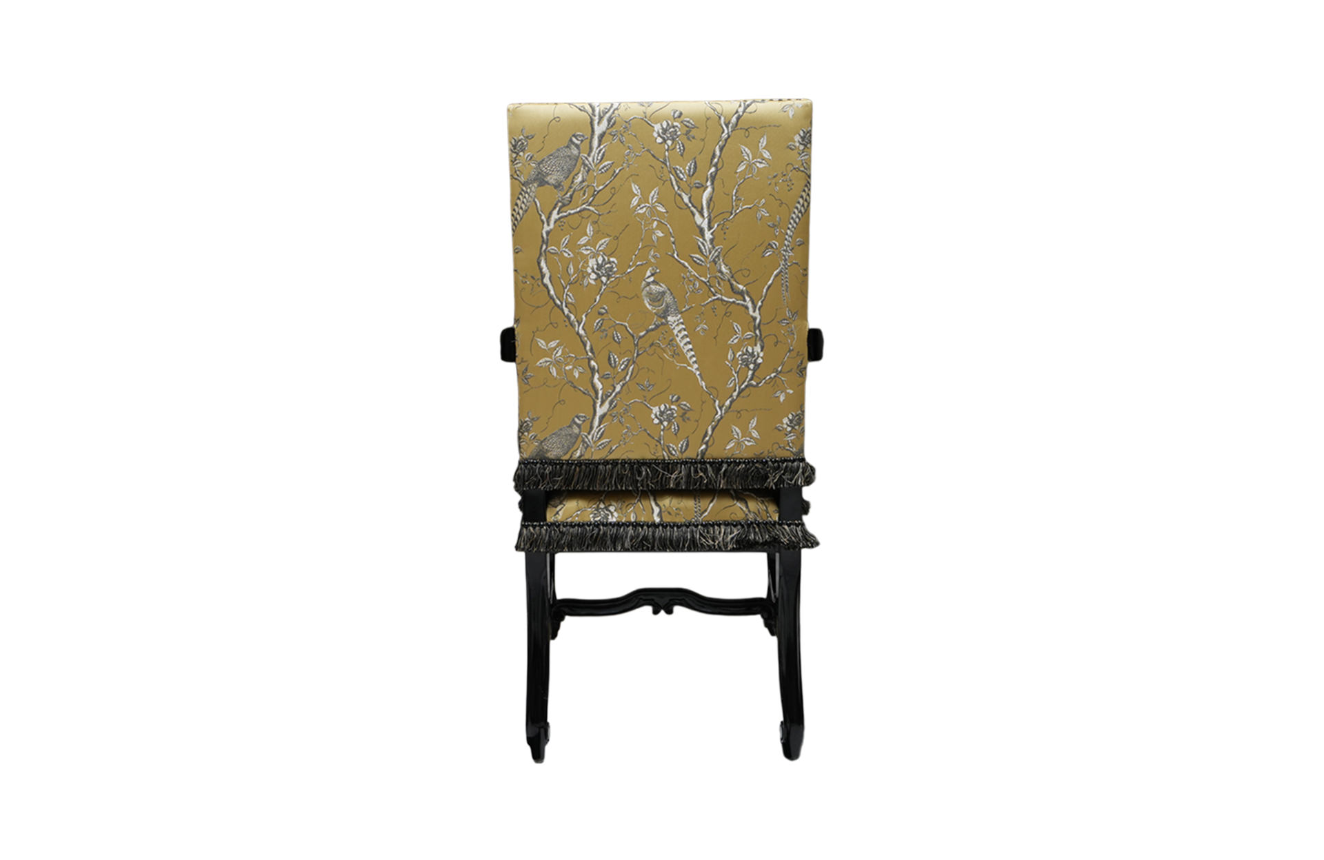 Home Decor Serampat Arm Dining Chair TPA Zest Back View