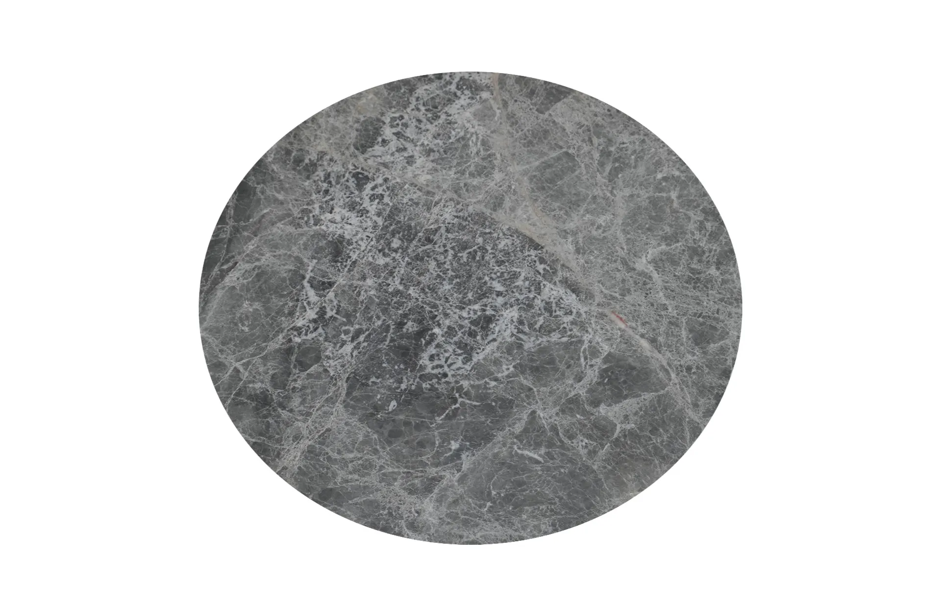 Home Decor Side Table White Grey Top View