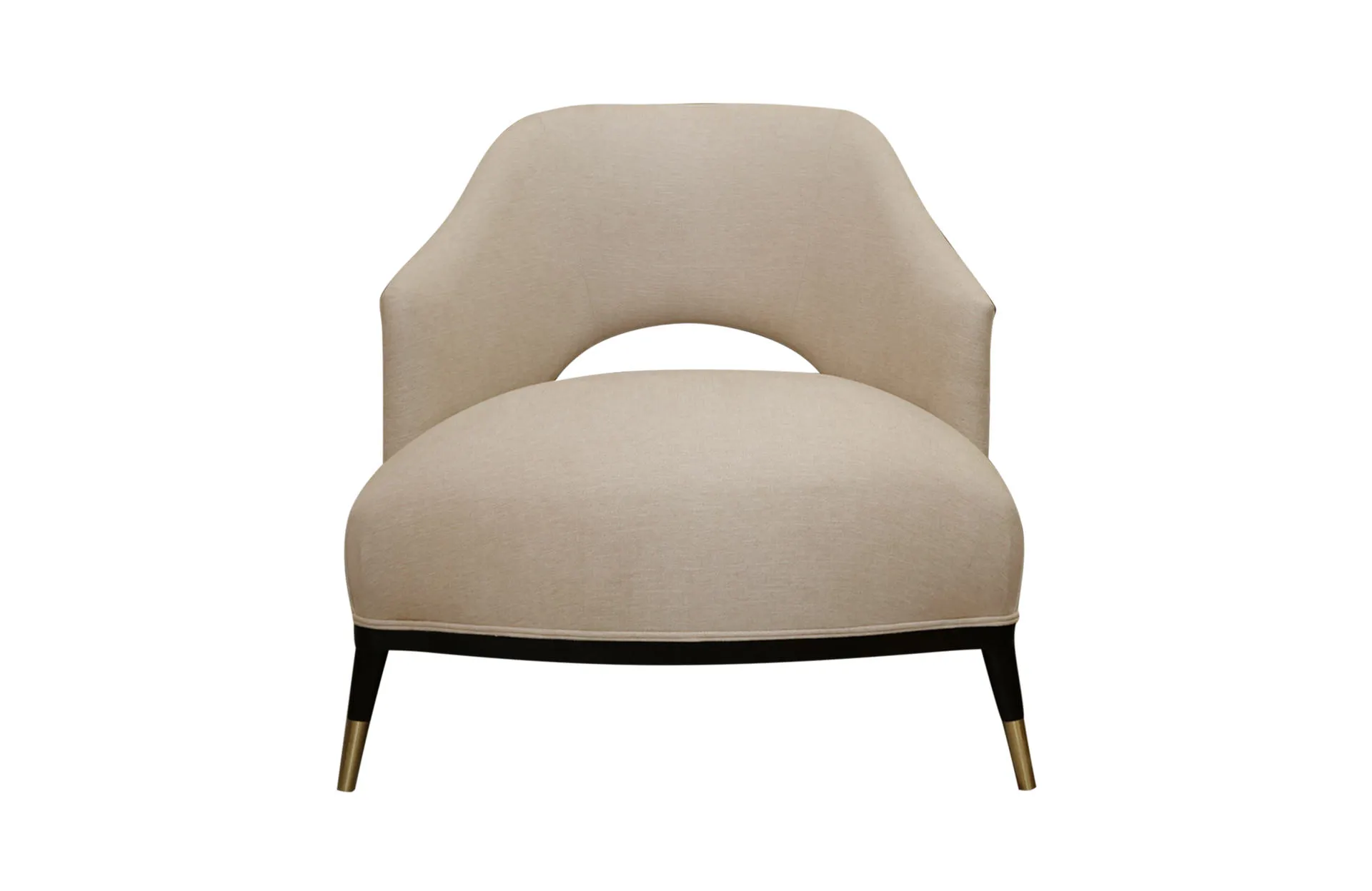 Home Decor Tabouli Armchair Large D 12 Sand Front View