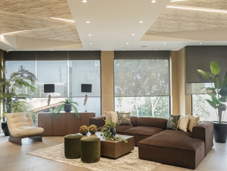 A beautifully curated living space by Home Decor Indonesia, featuring a harmonious blend of luxury furniture, sophisticated decor, and a refined color palette that creates an atmosphere of timeless elegance.