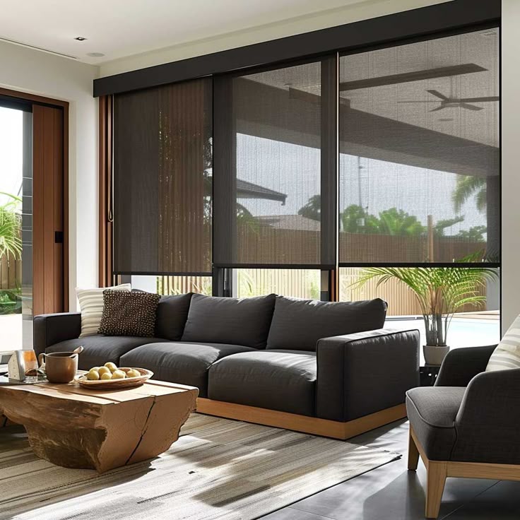 A stunning living room designed by Home Decor Indonesia, featuring a perfectly coordinated furniture set, sophisticated decor, and a warm, inviting atmosphere that reflects timeless elegance and modern luxury.