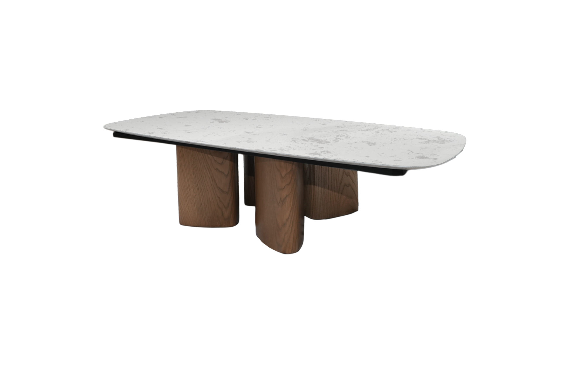 Coffee Table Leg Pebble New
