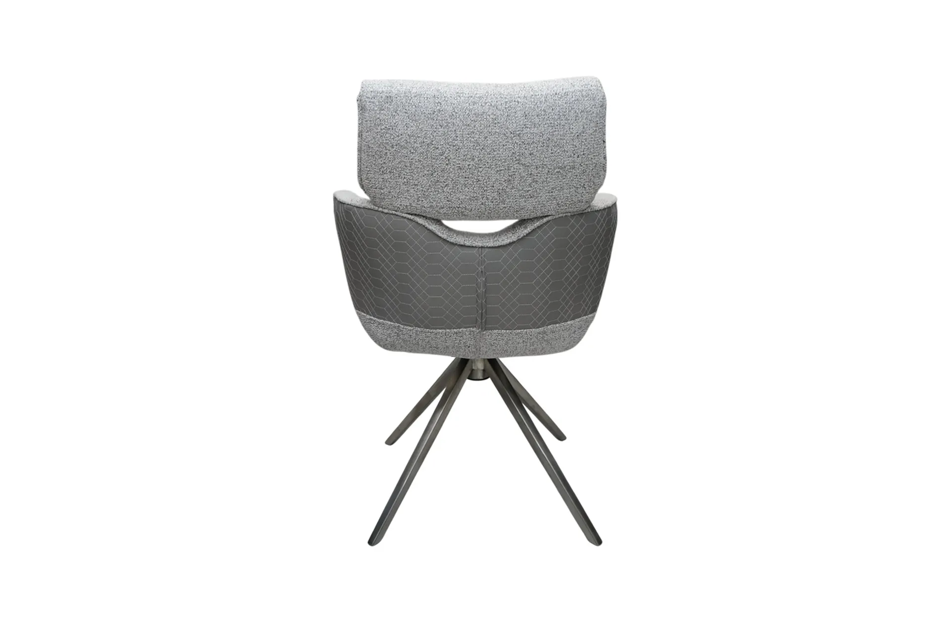 Home Decor Davis Swivel Dining Armchair CL 12194 LG Back View