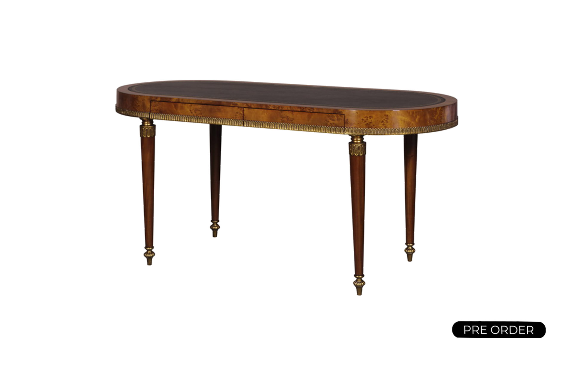 Desk Clara, Leather Top 34720L