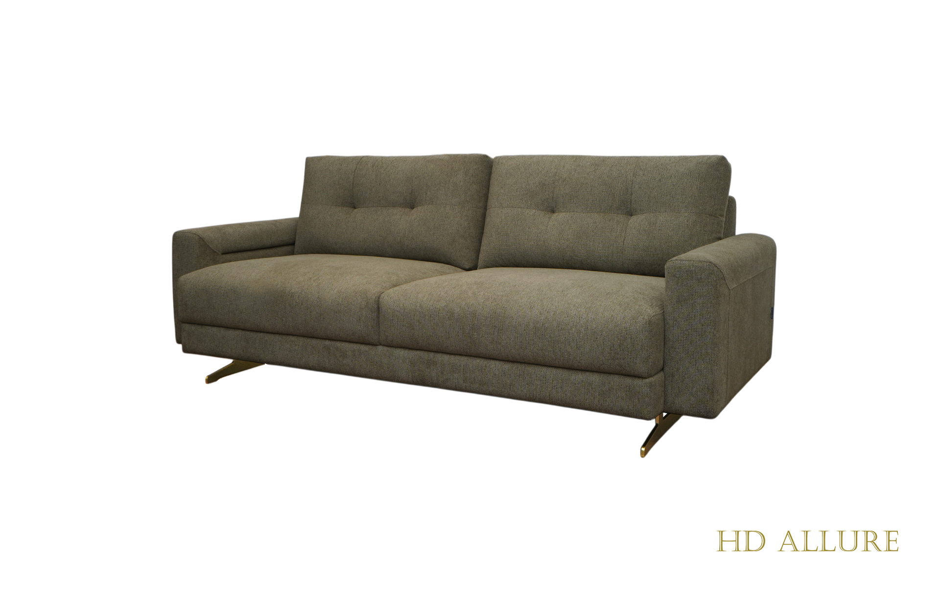 Home Decor Guell Sofa PGWR 08 Olive Side View