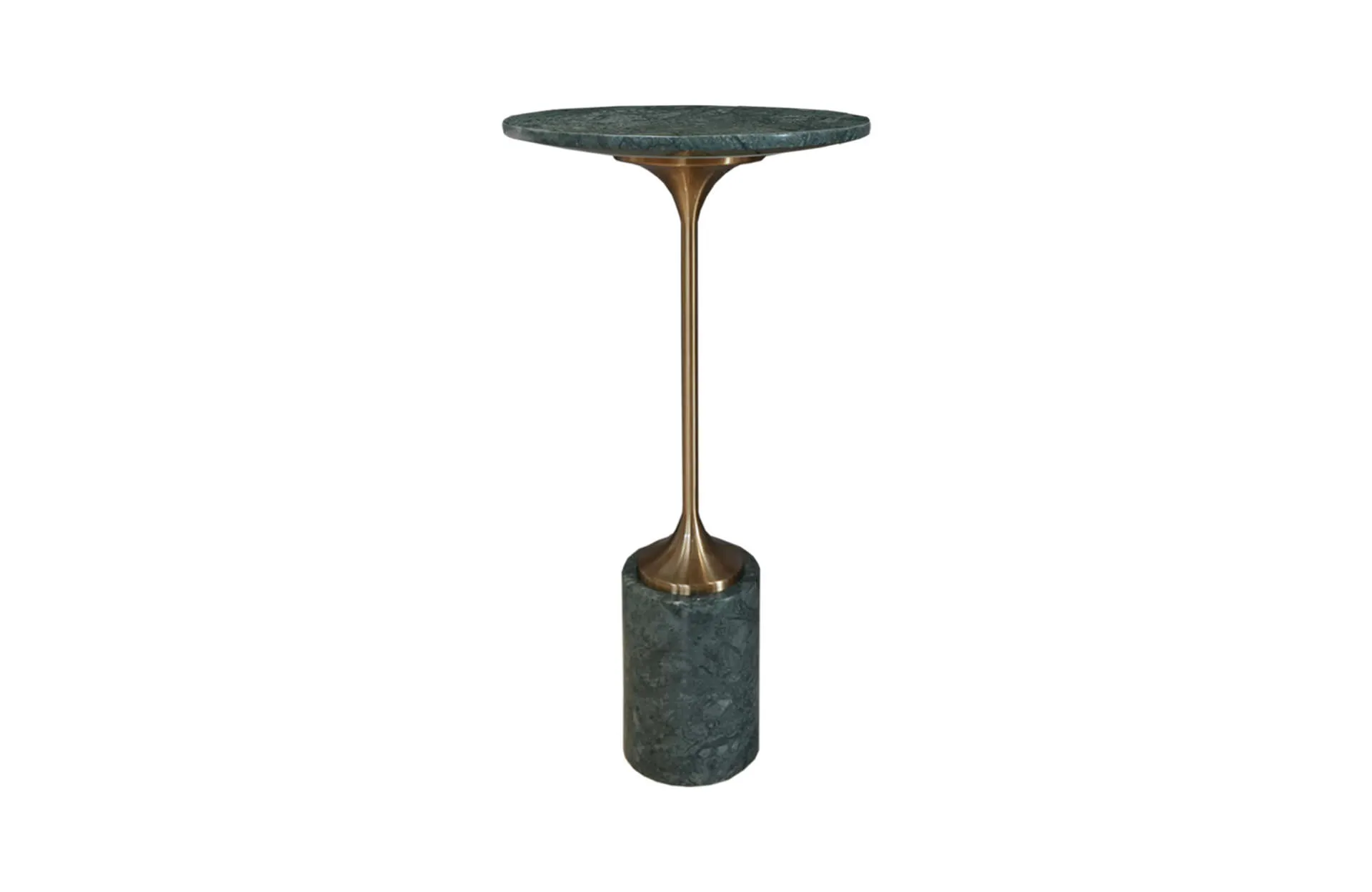 Home Decor HB 3210 Table Coffee Bronze Side Table Front View