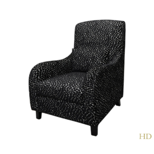 Home Decor Hanzhi Single TJ 090 Indigo Armchair Side View