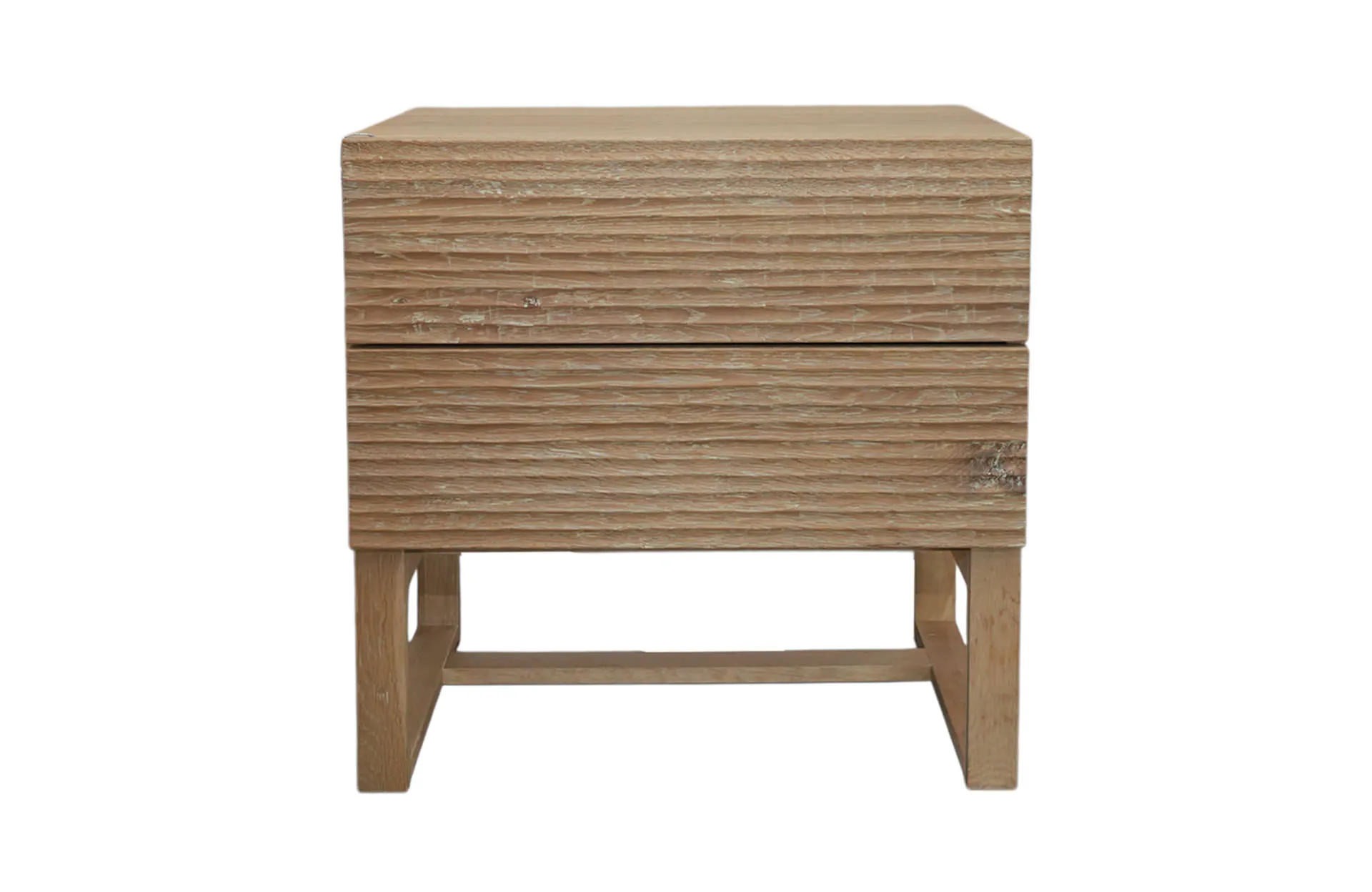 Home Decor Lawson Natural Nightstand Front View