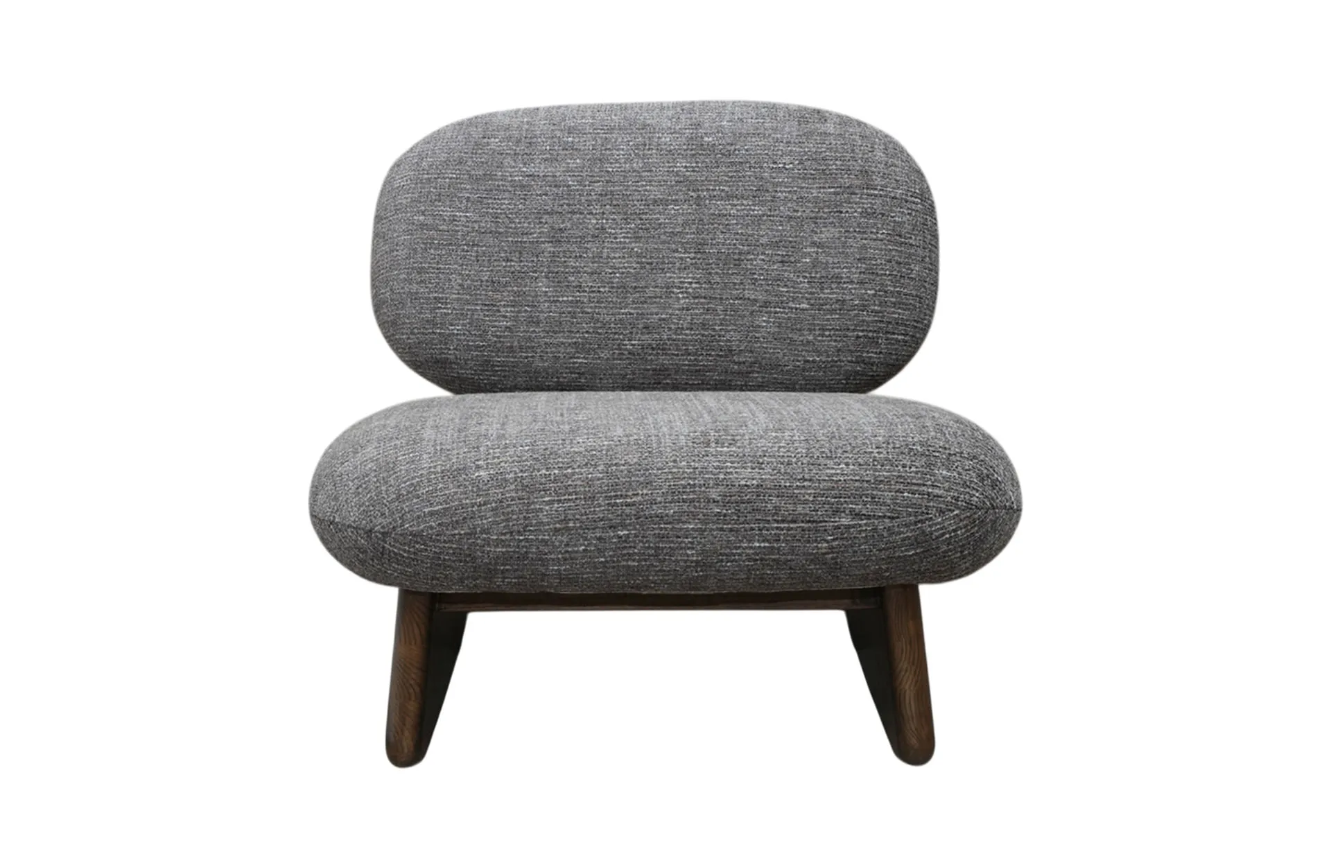 Home Decor Pebble Rocking Lounge Chair Front View
