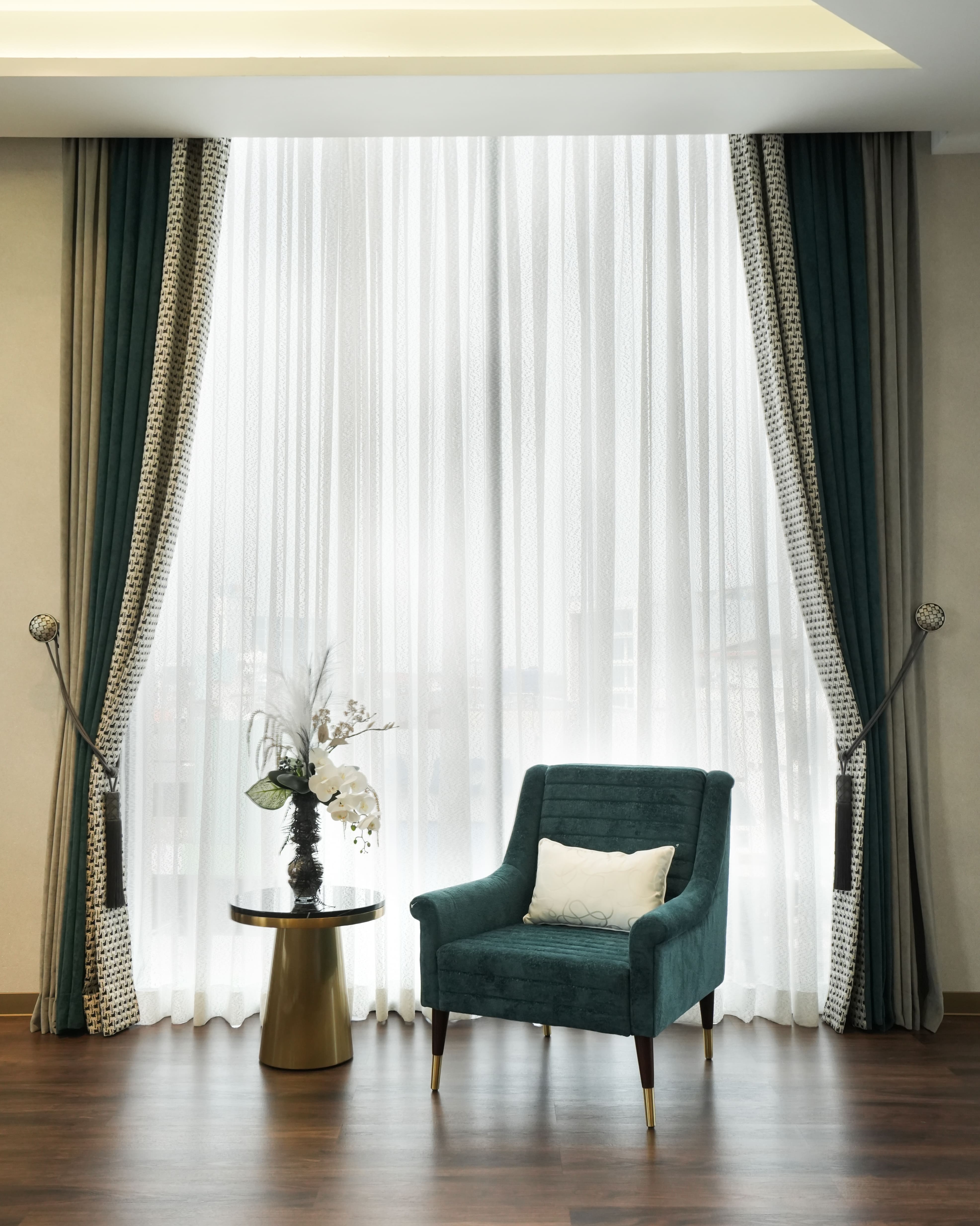 Neutral colors curtains