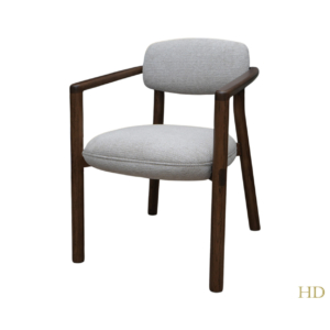 Home Decor Bubal Dining Chair with Armrest Side View