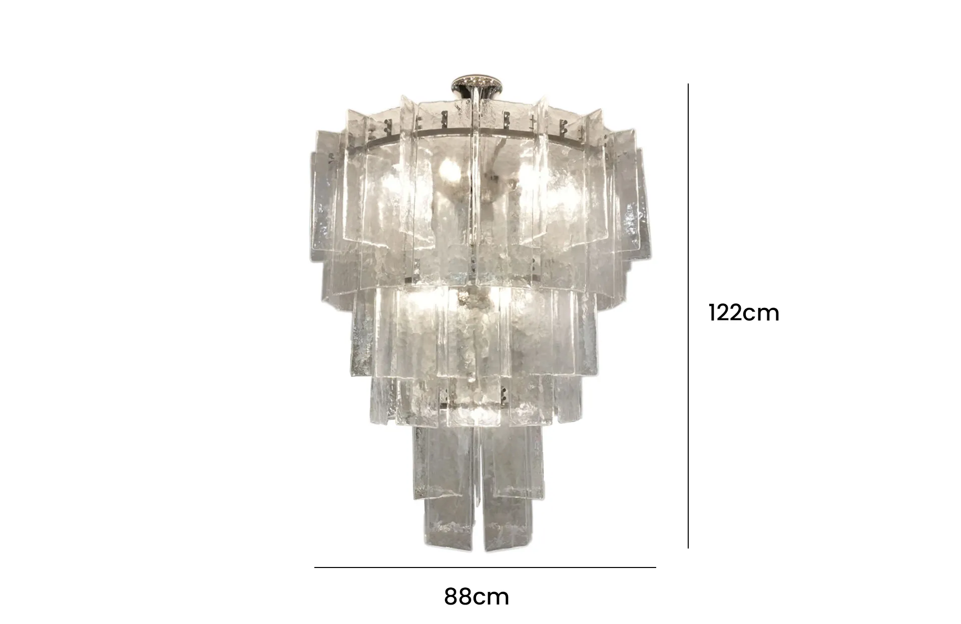 Home Decor Chandelier D5429-10N Ceiling Lights Size