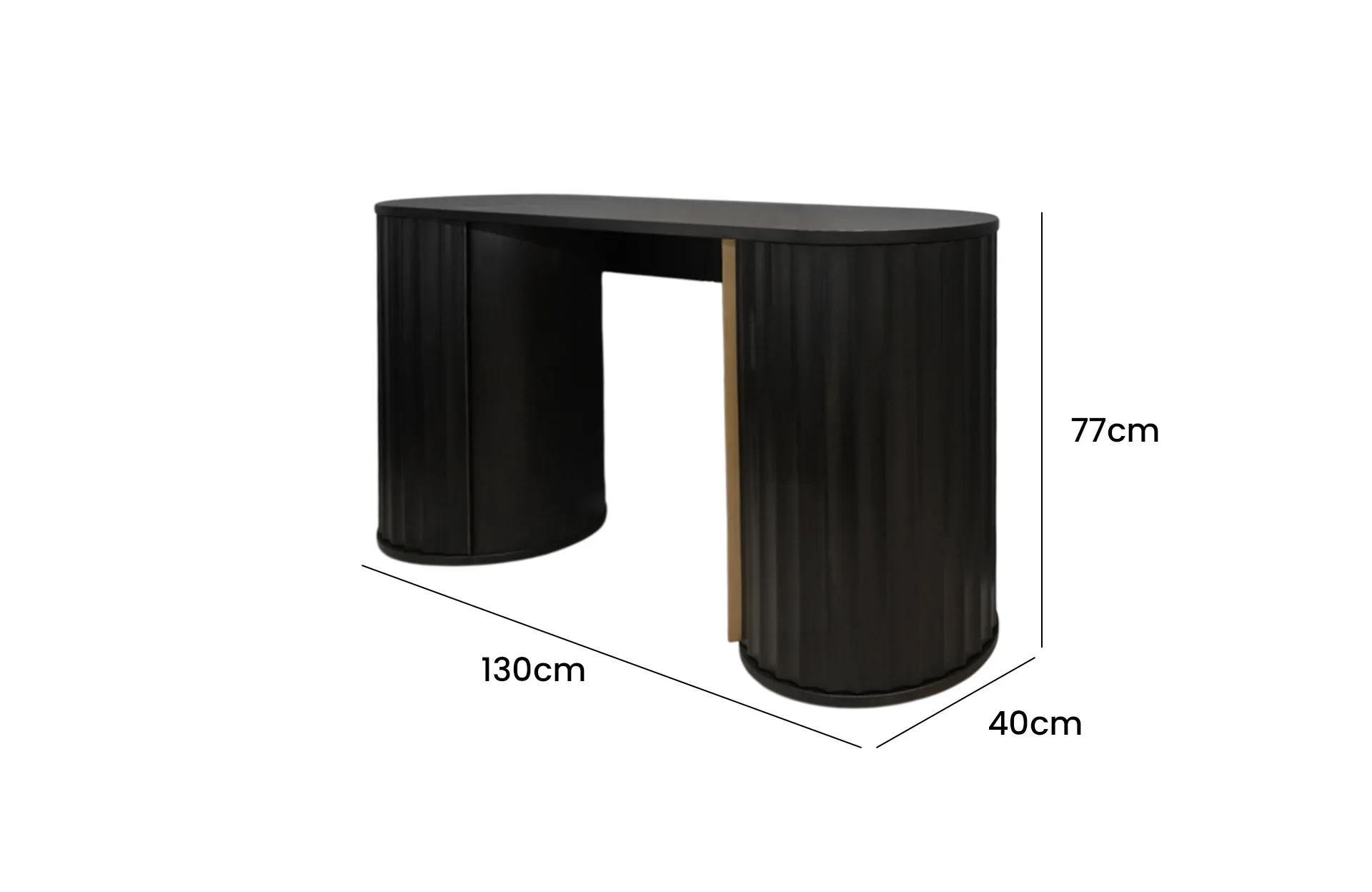 Home Decor Dressing Table (LL07) Make Up Table Side View Size