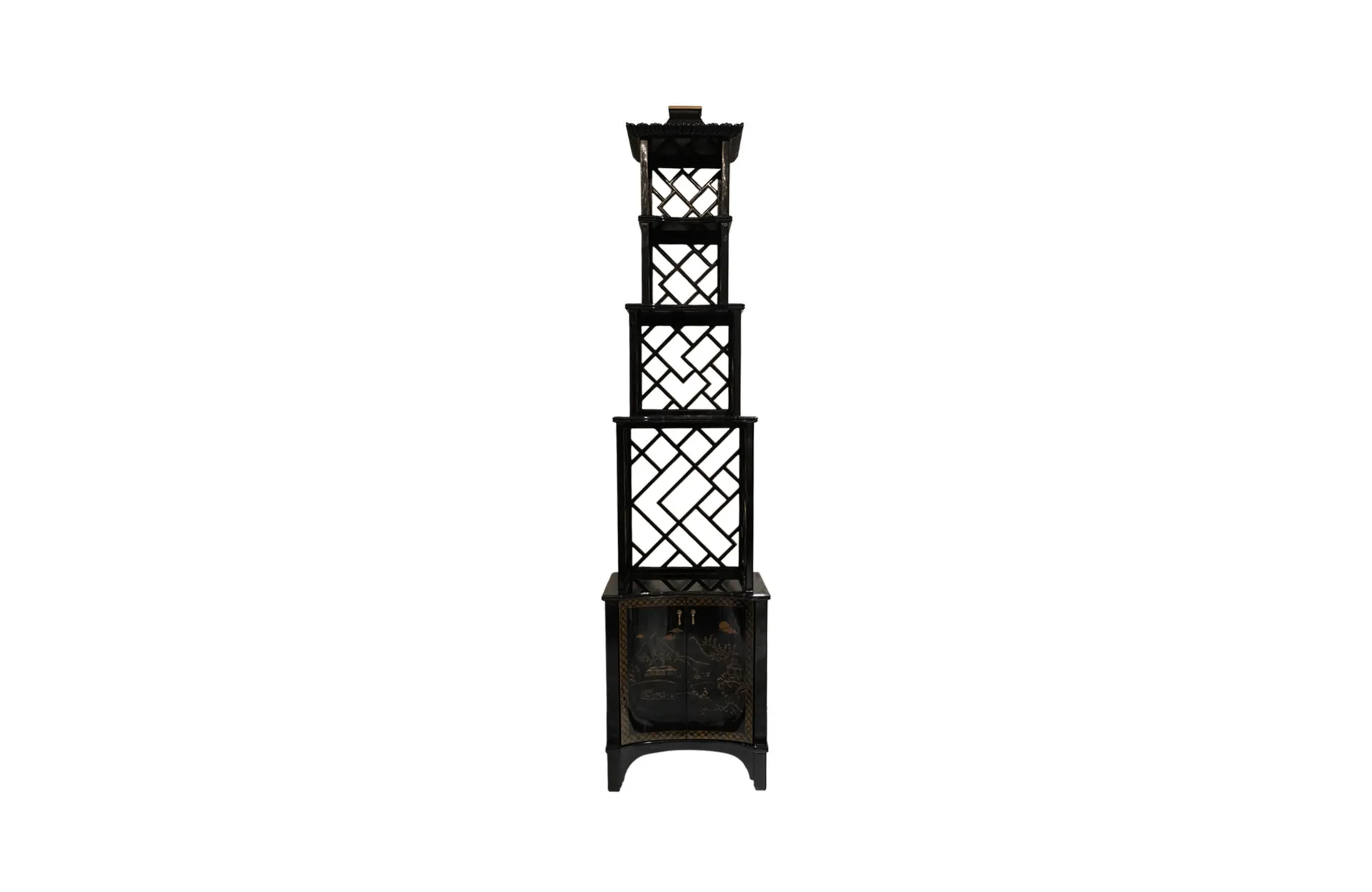 Home Decor Etagere Chinoiserie Right 34273 Front View