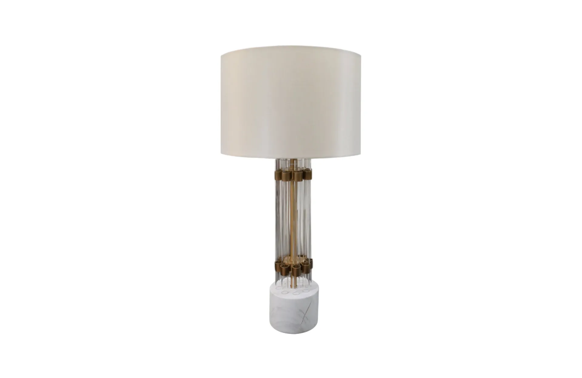 Home Decor HB 3040 Lamp Accessories Coffe Bronze Front View