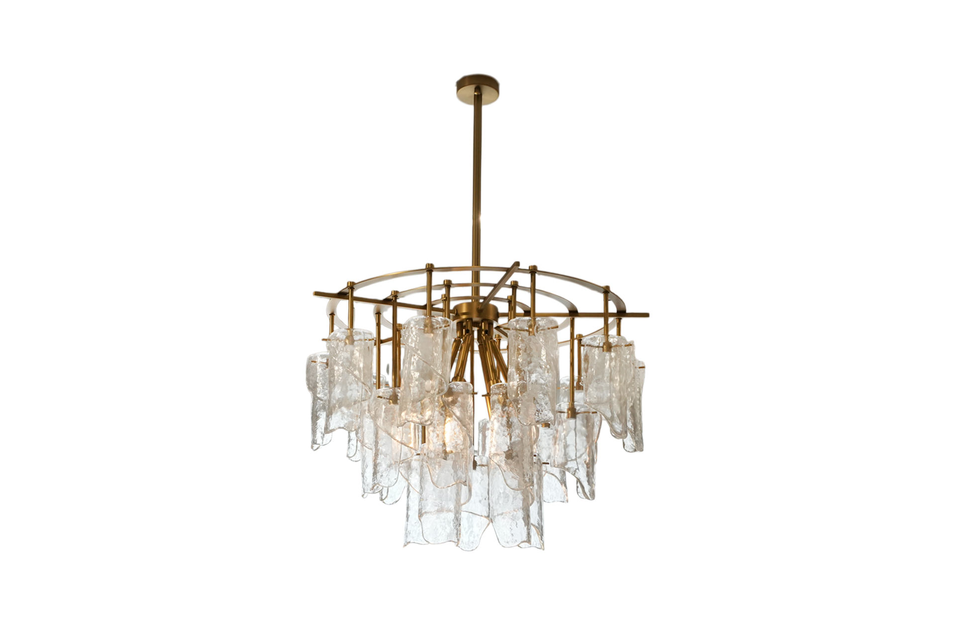 Home Decor HB 3199 Lamp Accessories Coffee Bronze Ceiling Light Front View