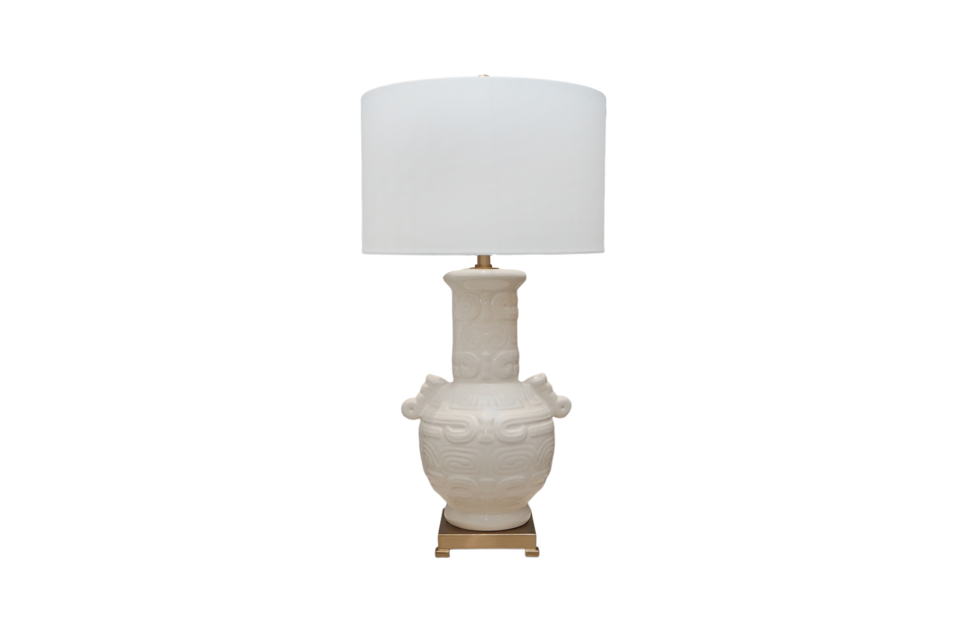 Home Decor HB 3423 Lamp Accessories Coffee Bronze Front View