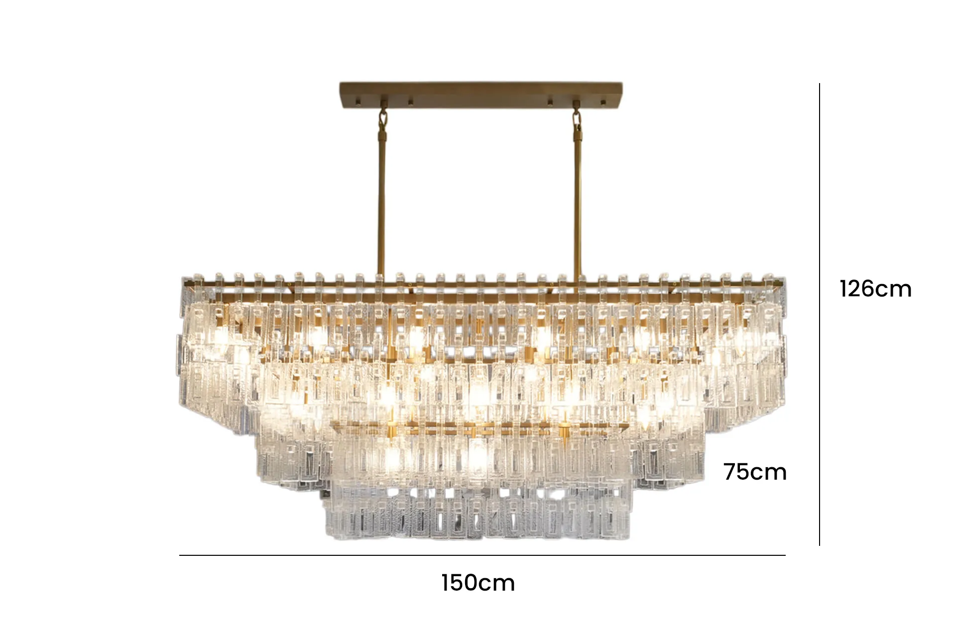 Home Decor HB 3717 Lamp Accessories Half Matte Brass Bronze Ceiling Lights Size