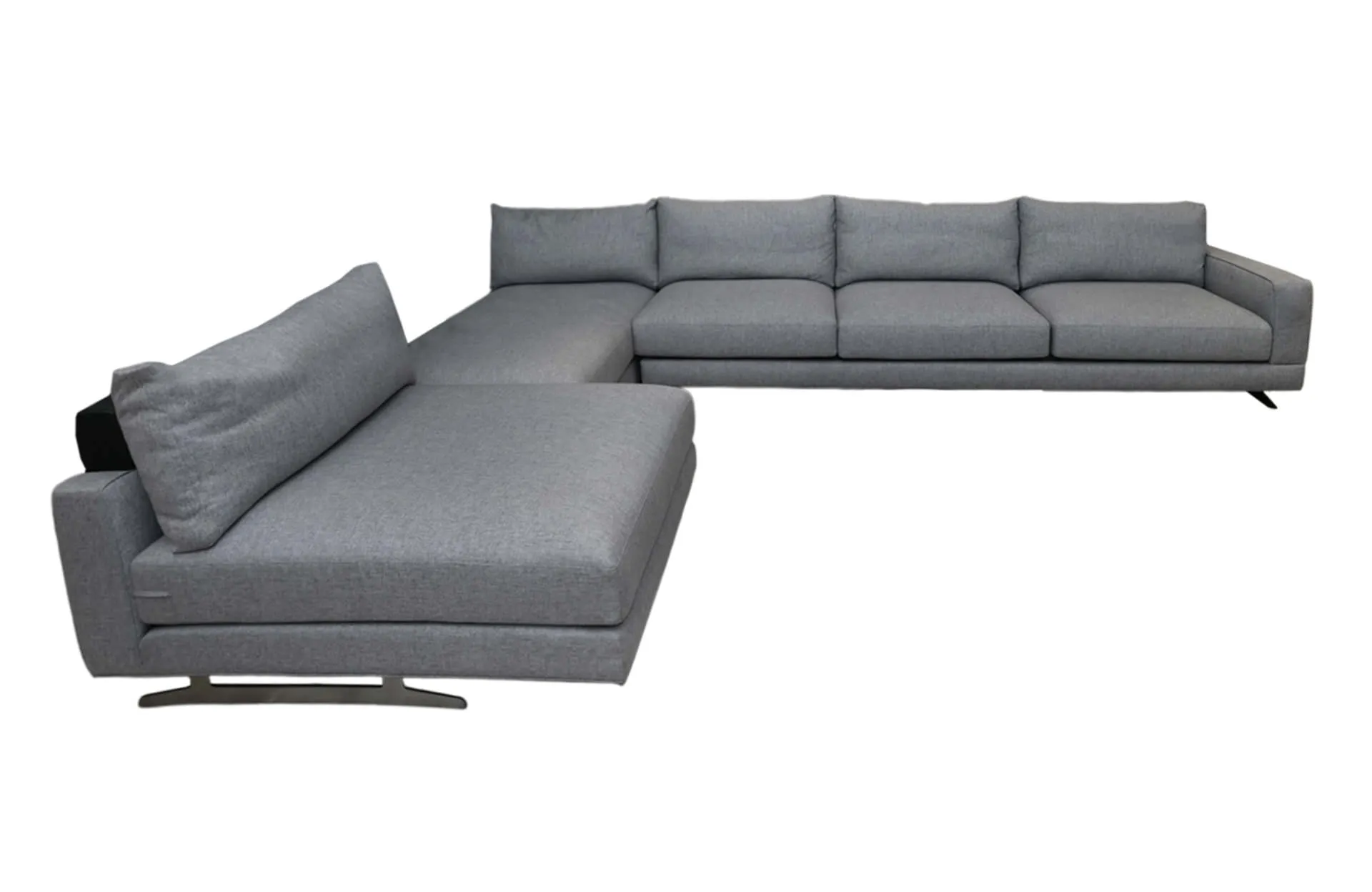 Home Decor Oasis Sectional Sofa Front View