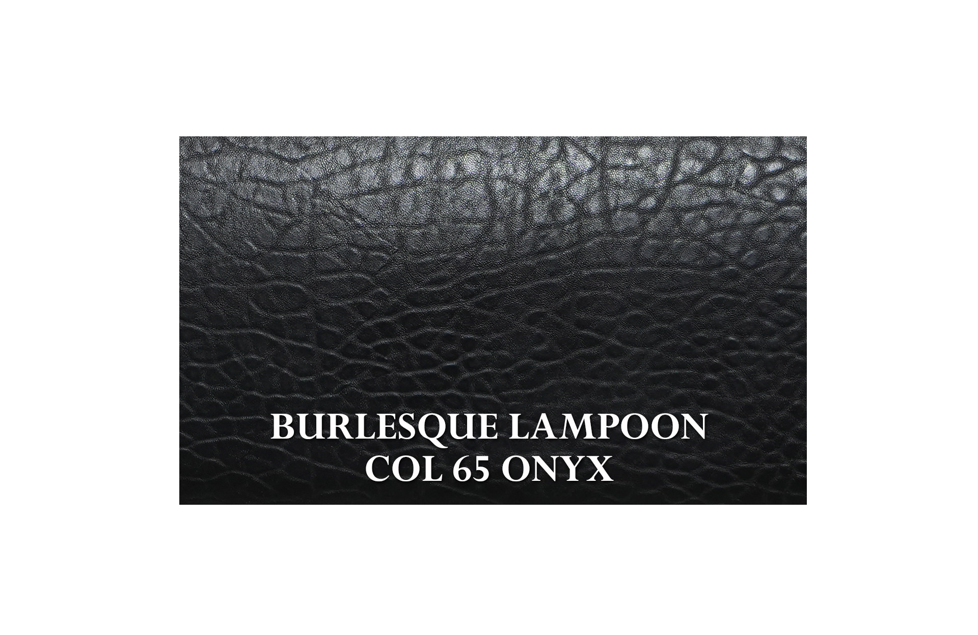 Home Decor Oasis Sectional Sofa Fabric View BURLESQUE LAMPOON COL 65 ONYX
