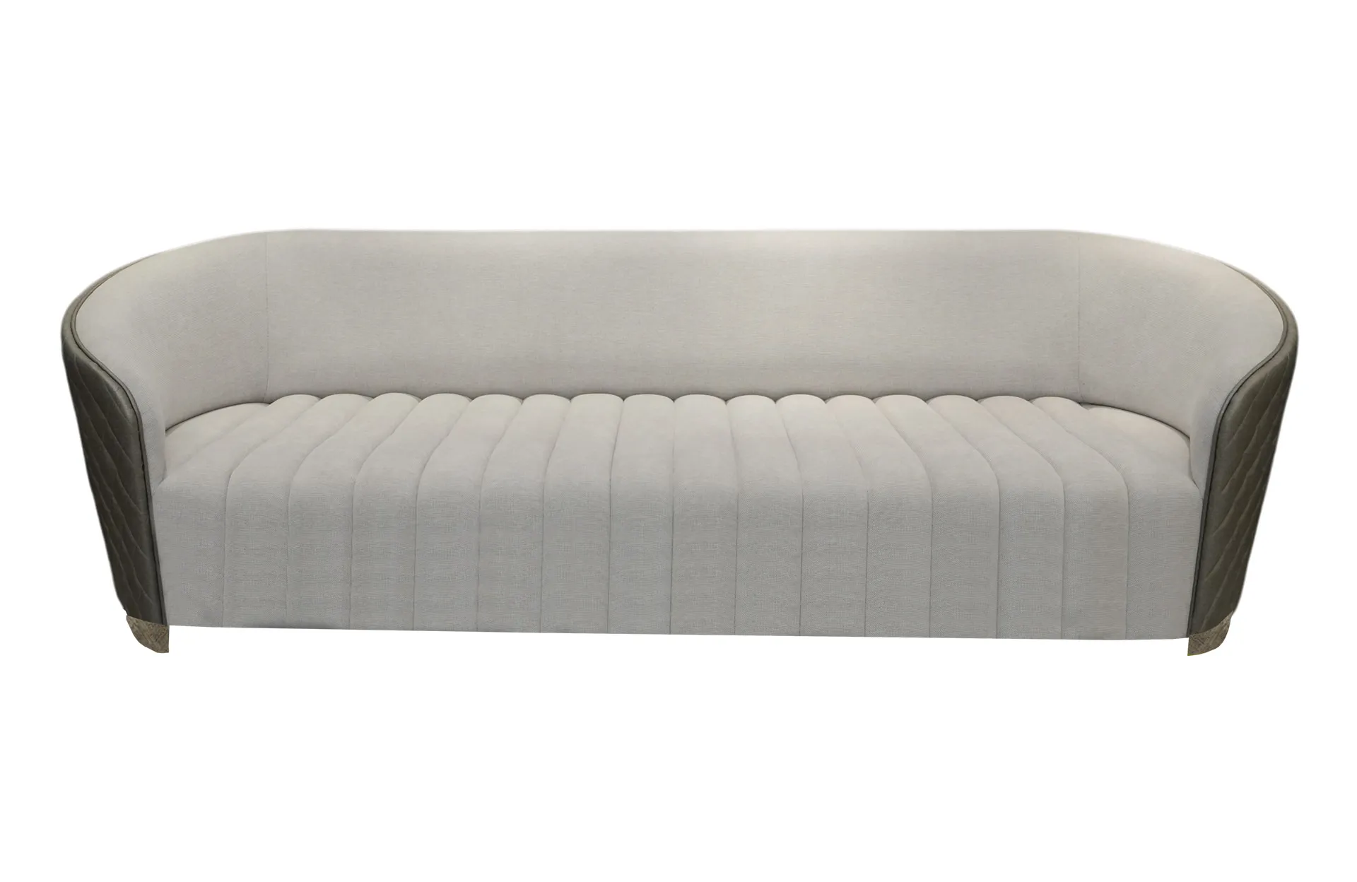 Home Decor Richter Sofa MH Linen Front View