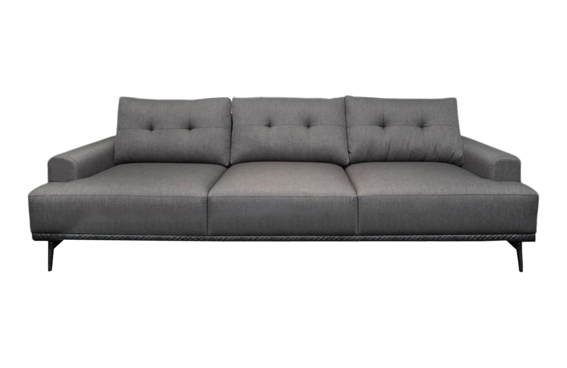 Home Decor Tenaya Sofa TU 24 Taupe Front View