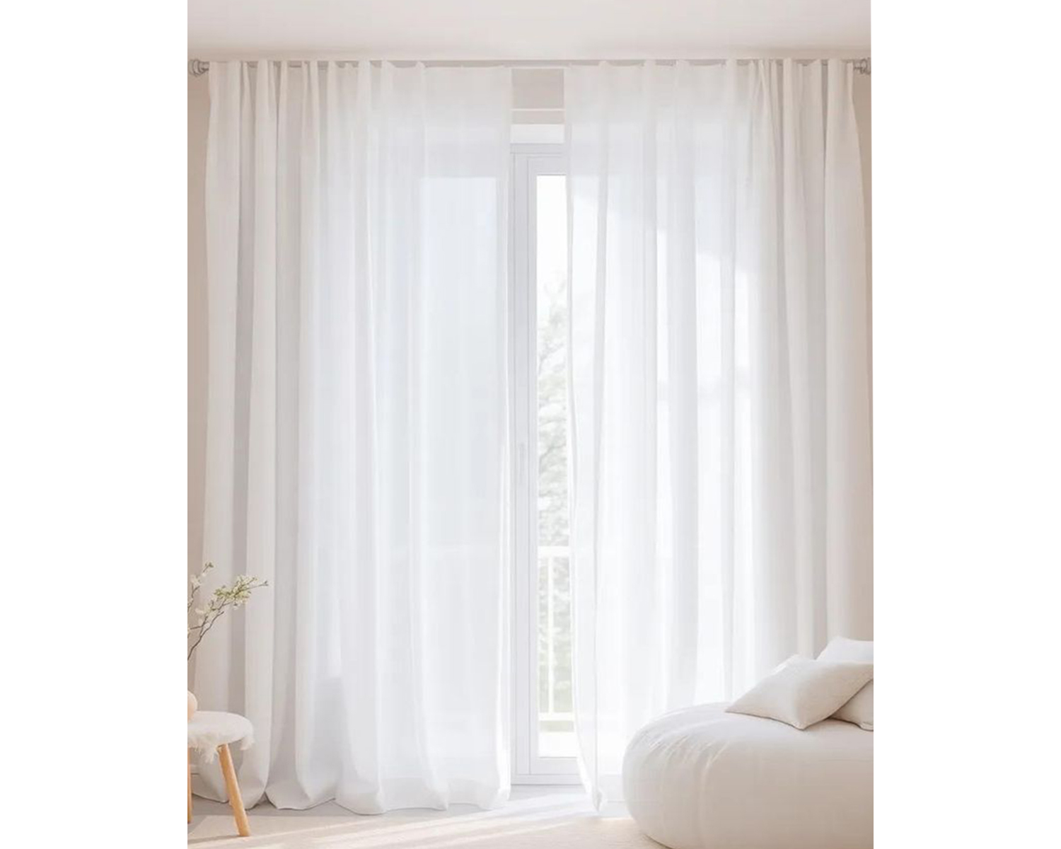Sheer Castello C2145 - Offwhite - Sheer