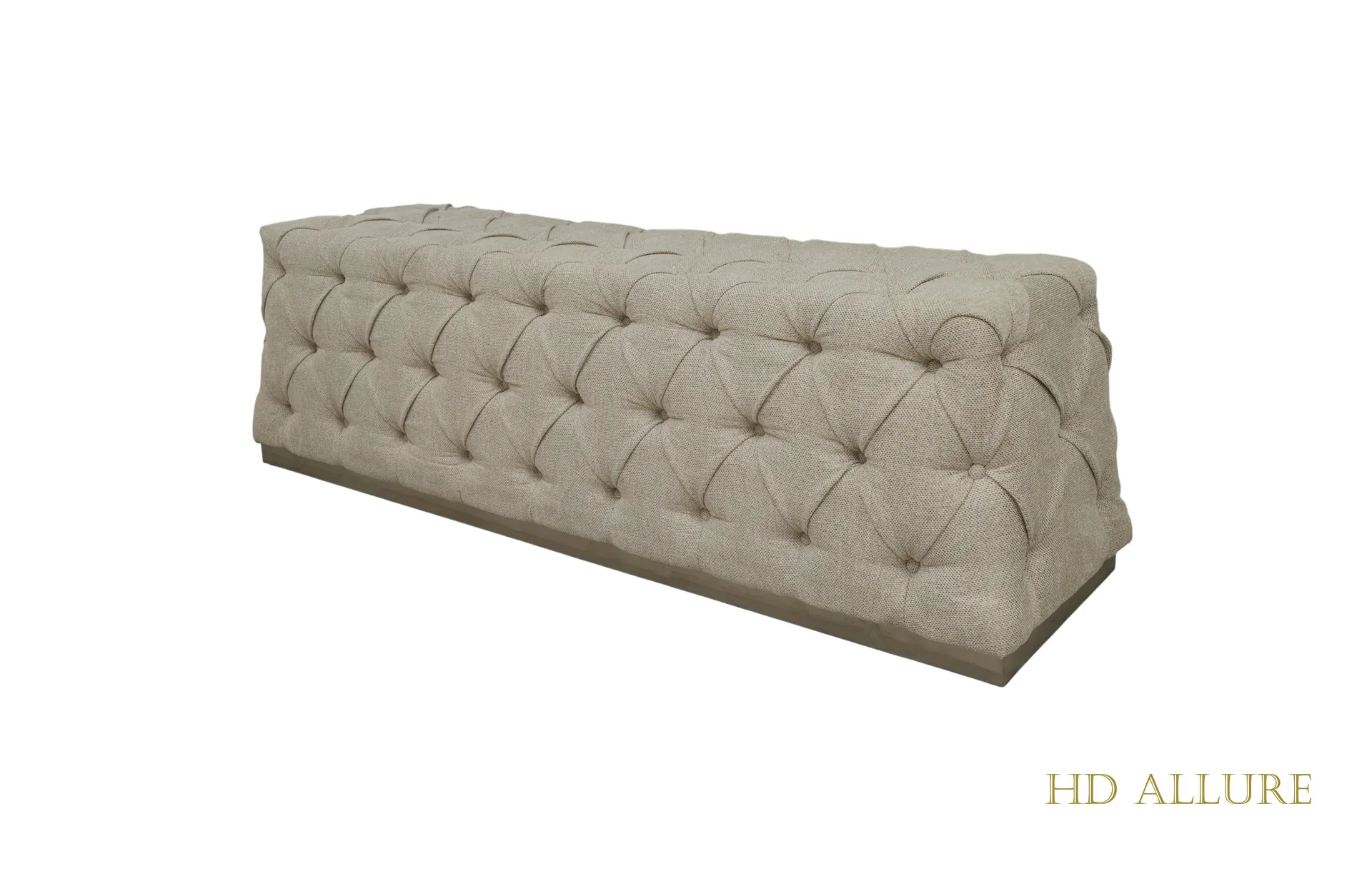 Home Decor Baxter Ottoman GM 209 Side View