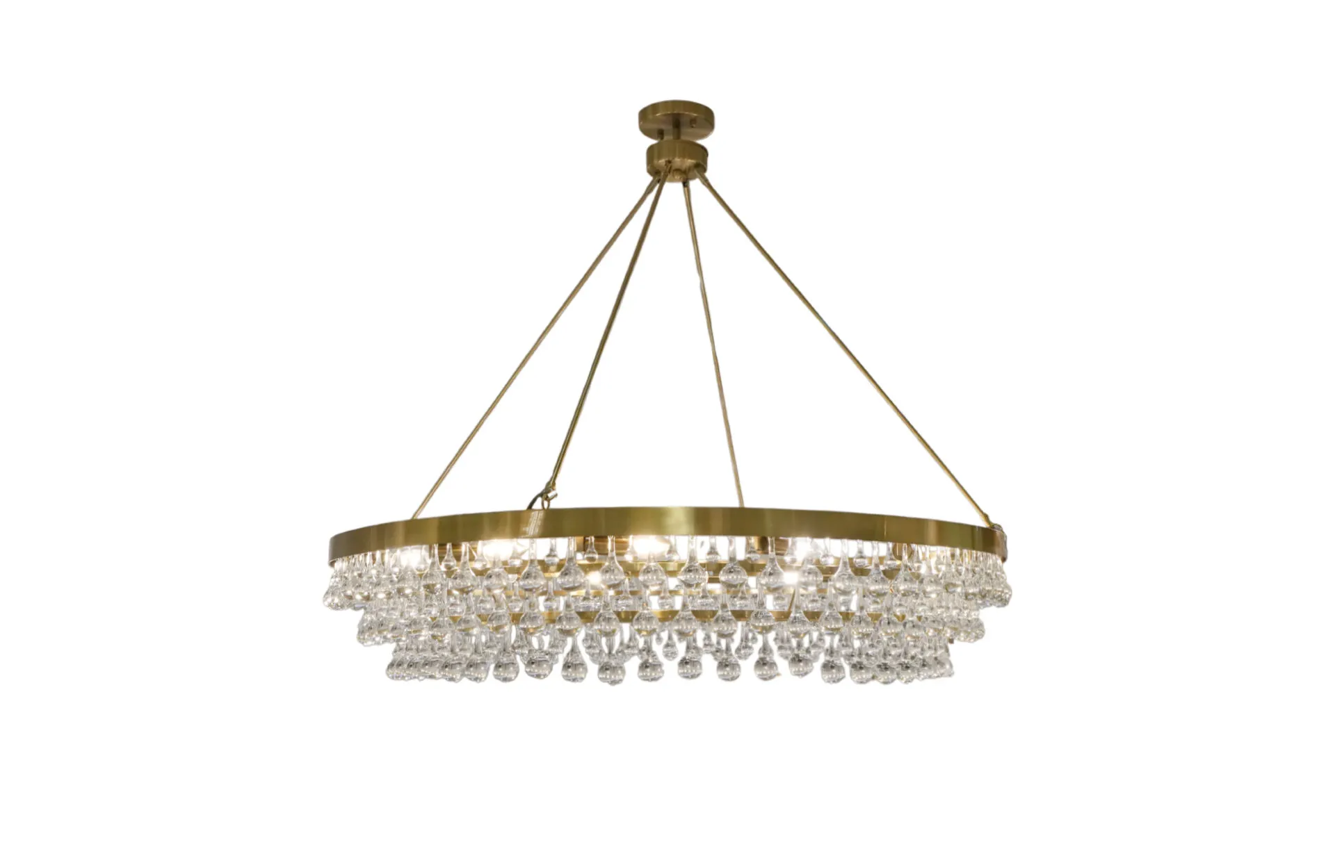 Home Decor Chandelier D8286-14BR Front View