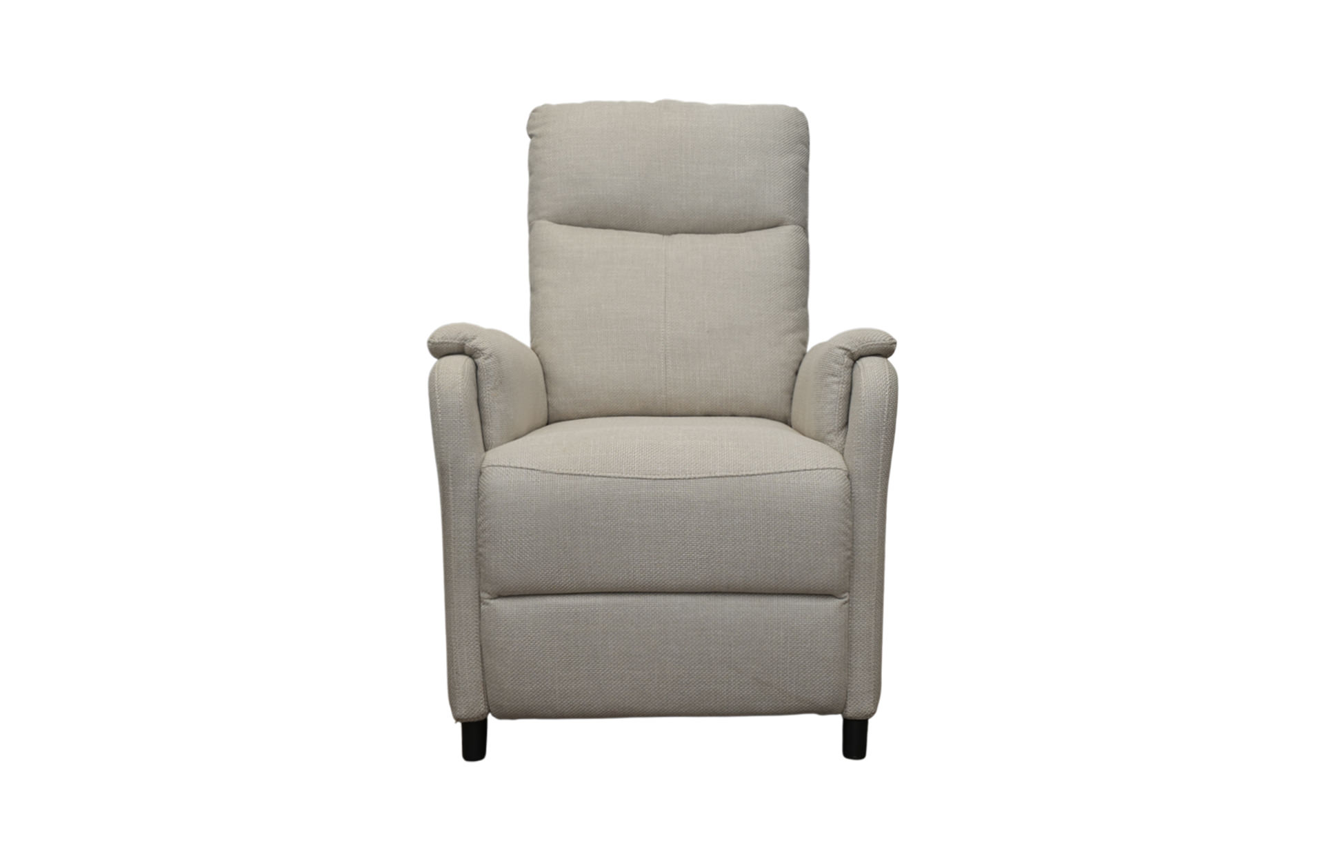 Home Decor Logan Recliner Front View