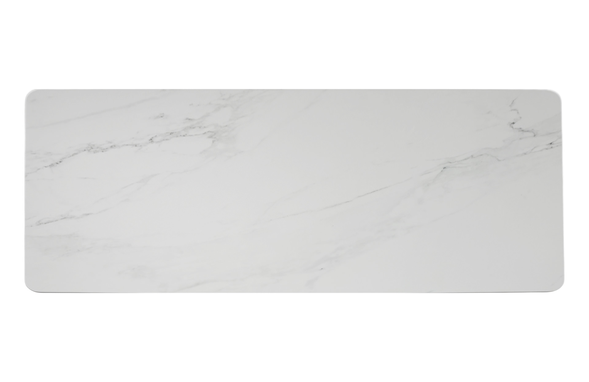 Home Decor Nebbia Faux Marble Dining Table Top View