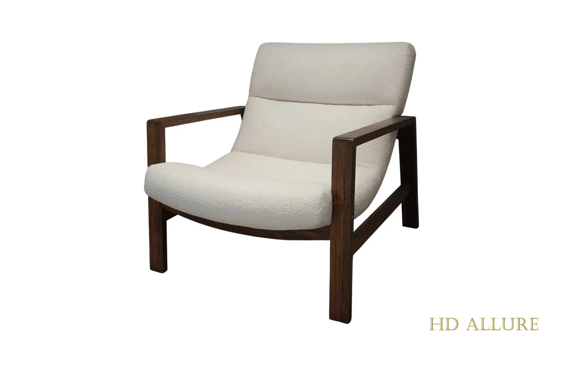 Home Decor Opal RV Armchair MG Ivory Side View