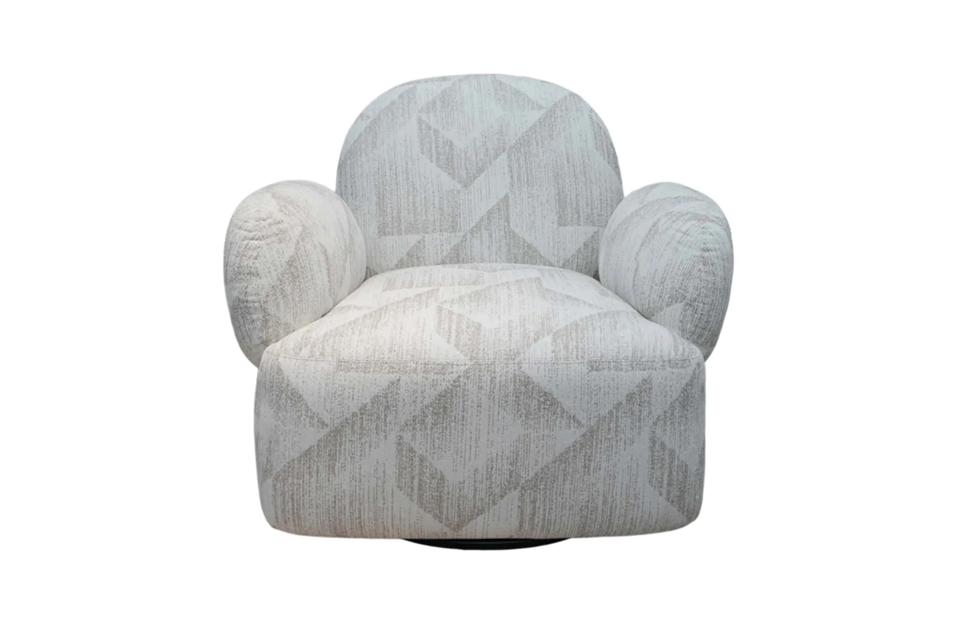 Home Decor Prism Swivel Armchair YS179 Front View