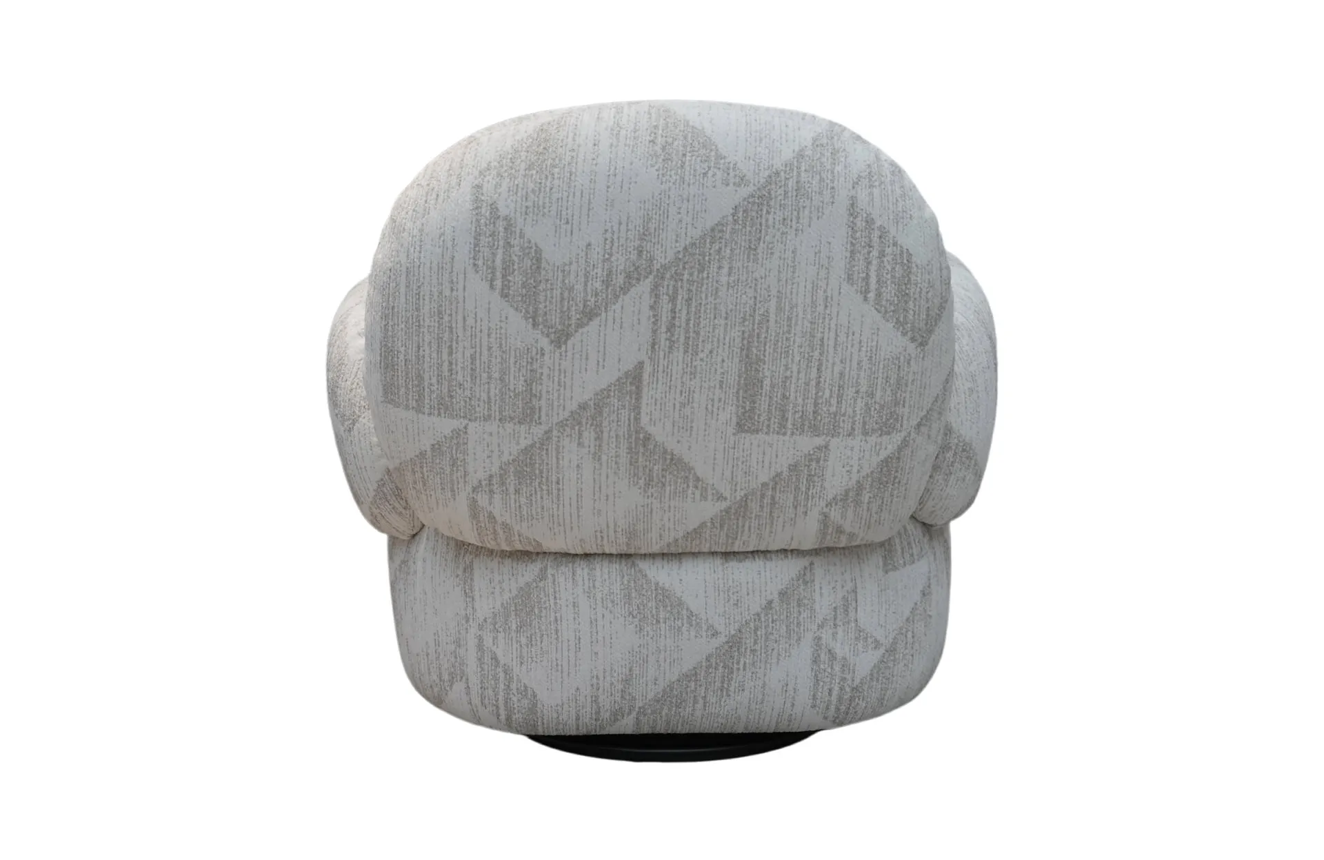 Home Decor Prism Swivel Armchair YS179 Back View