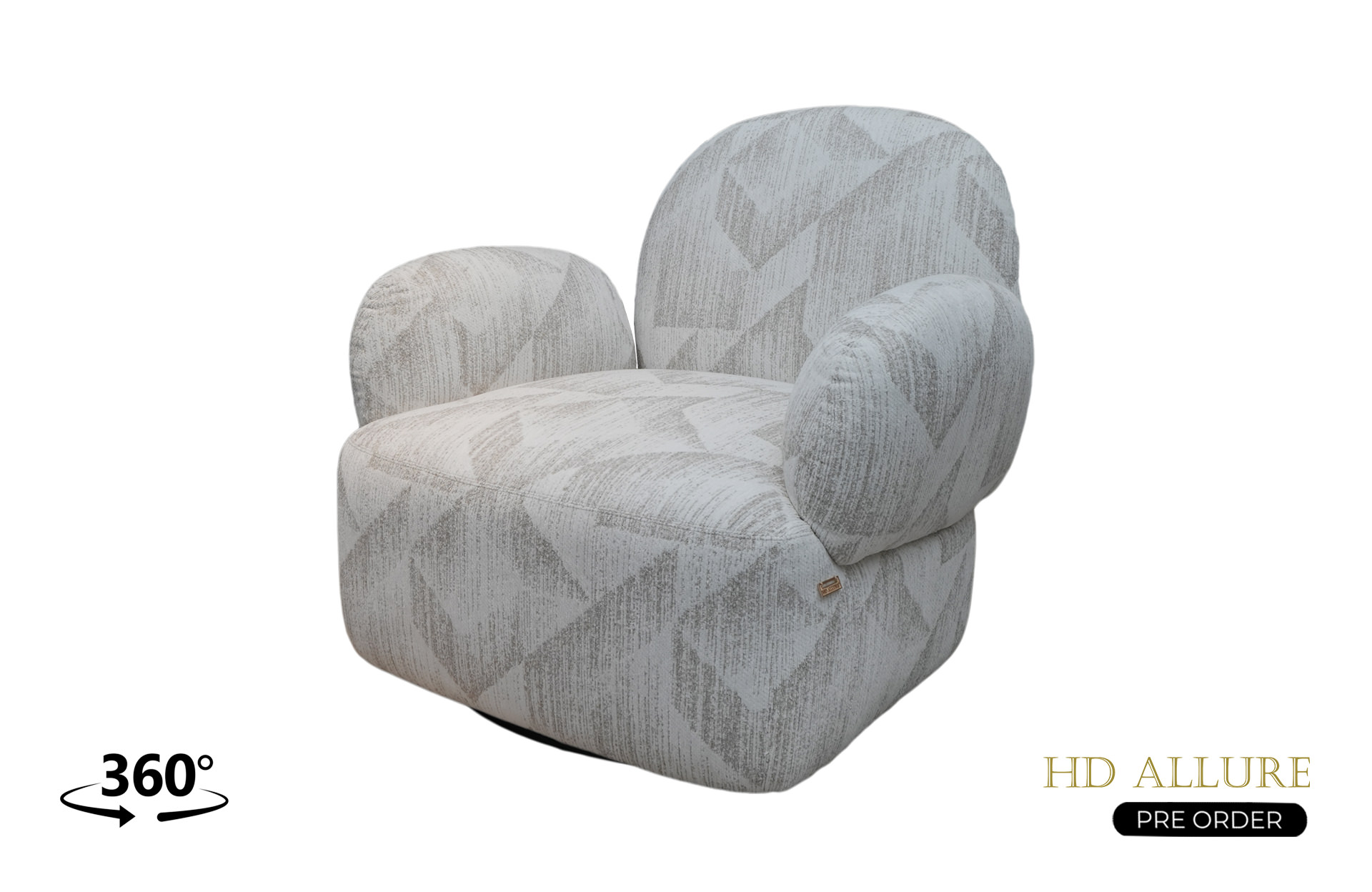 Prism Swivel Armchair
