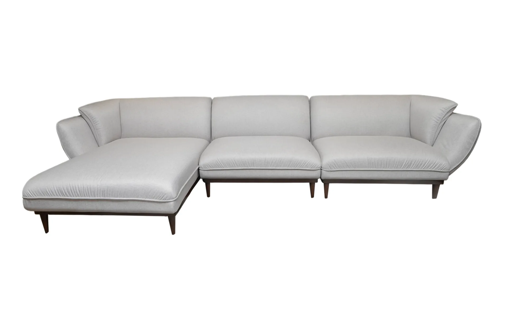 Home Decor Cassi L Sofa GP 03 Sectional & Corner Sofas Front View