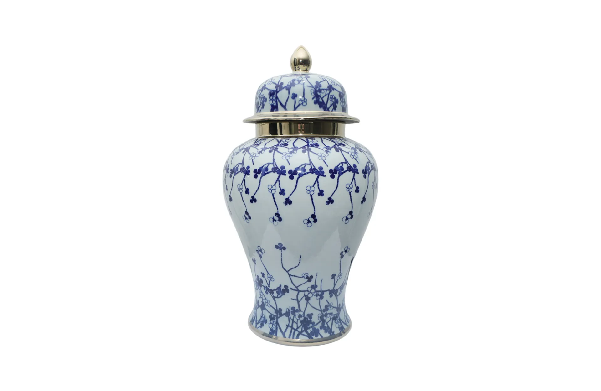 Home Decor Ceramic Decorate Jar V Design 25 Front View