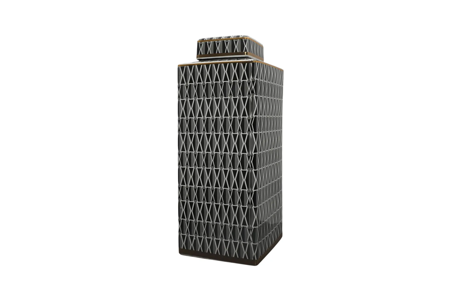 Home Decor Ceramic Decorate Jar V Design 51 Side View