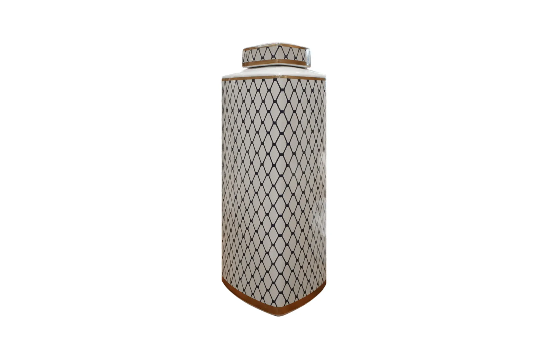 Home Decor Ceramic Decorate Jar V Design 55 Side View