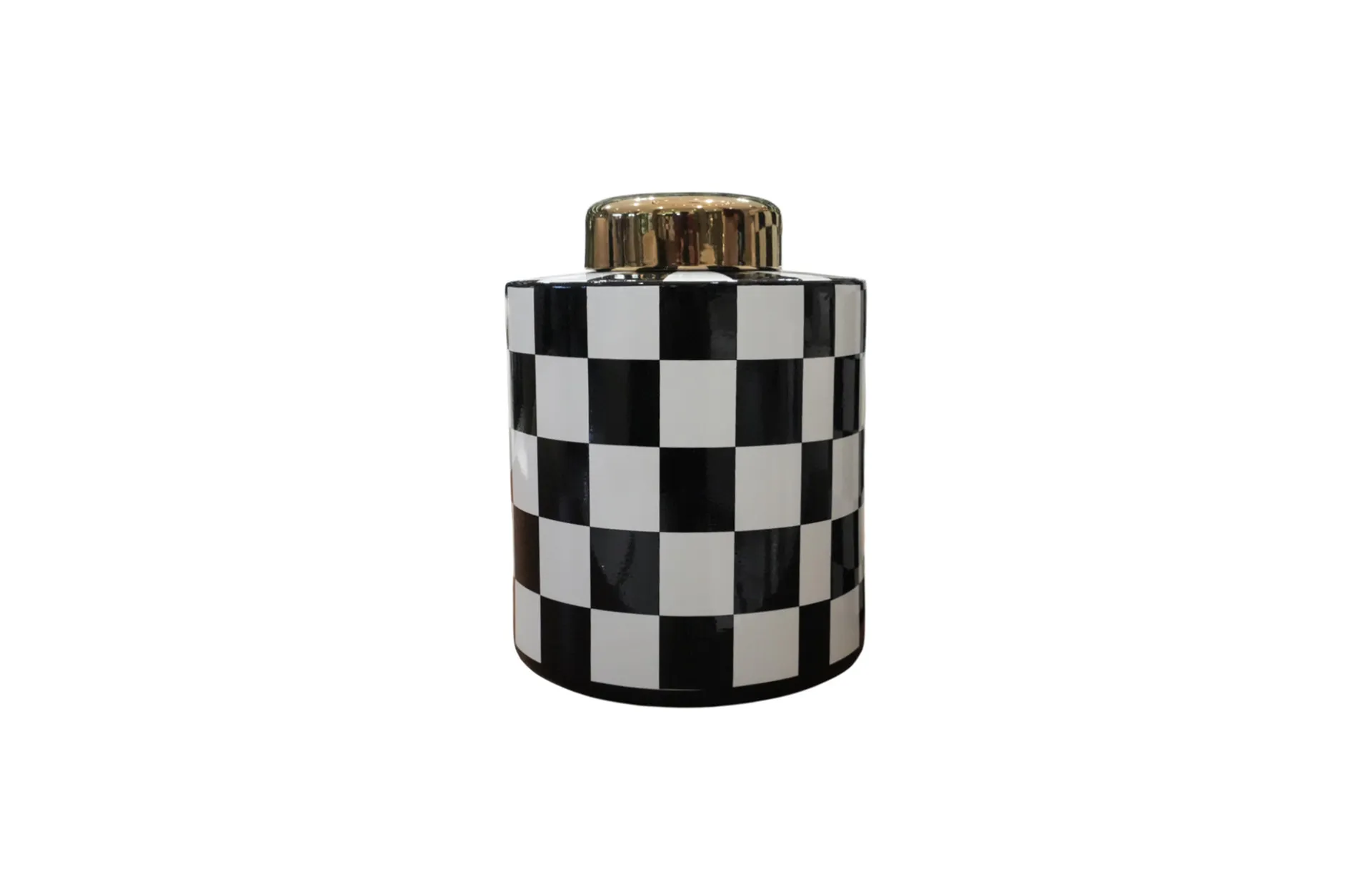 Home Decor Ceramic Decorate Jar V Design 56S Front View