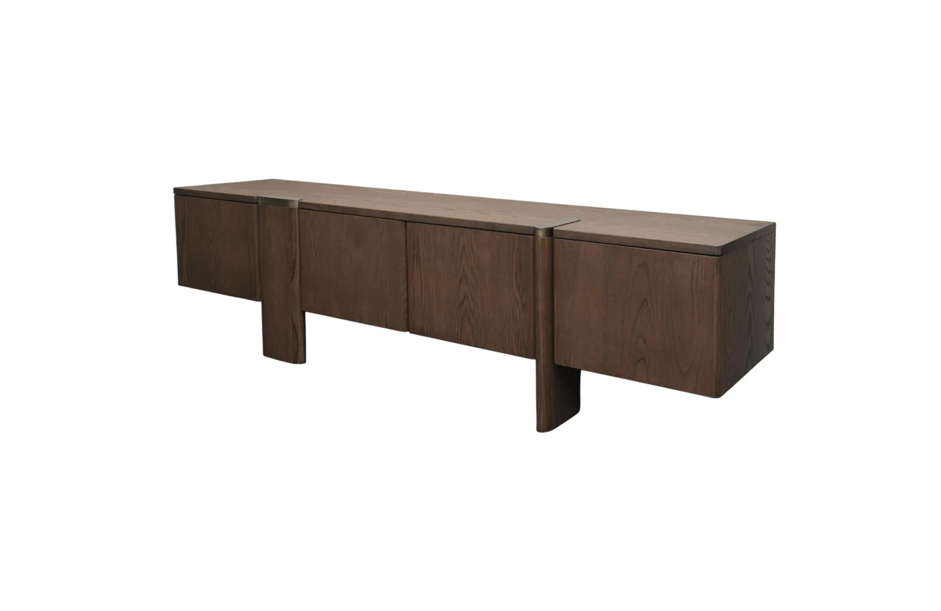 Home Decor Montaro Media Console Side View