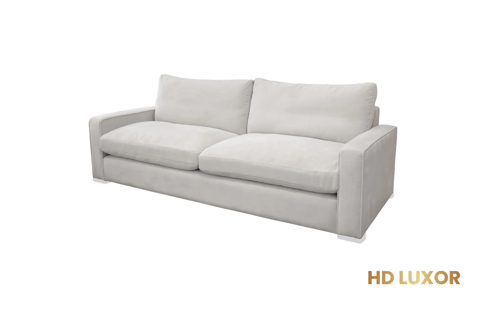 Home Decor Cloud Sofa MW 197 Ecru Side View