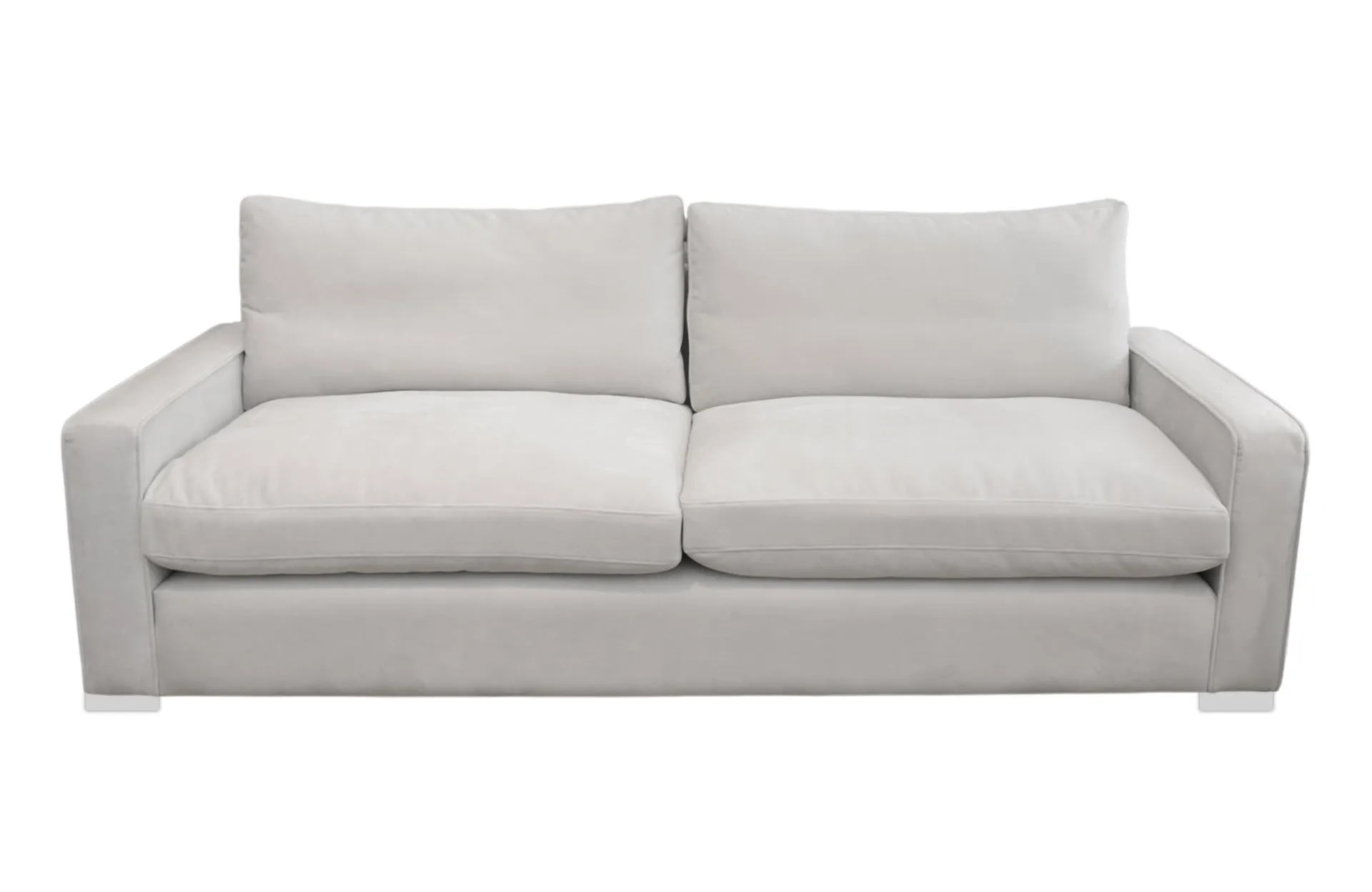 Home Decor Cloud Sofa MW 197 Ecru Front View