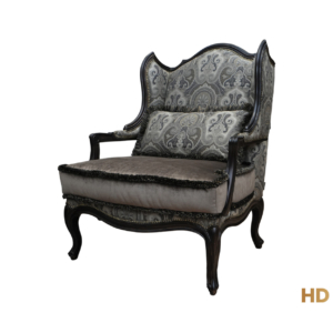 Home Decor Uluru Chair WS Black Side View