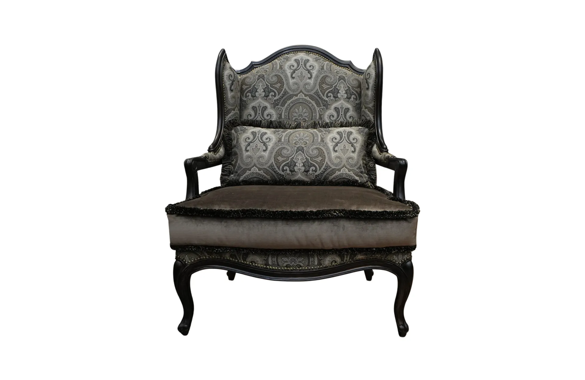 Home Decor Uluru Chair WS Black Front View
