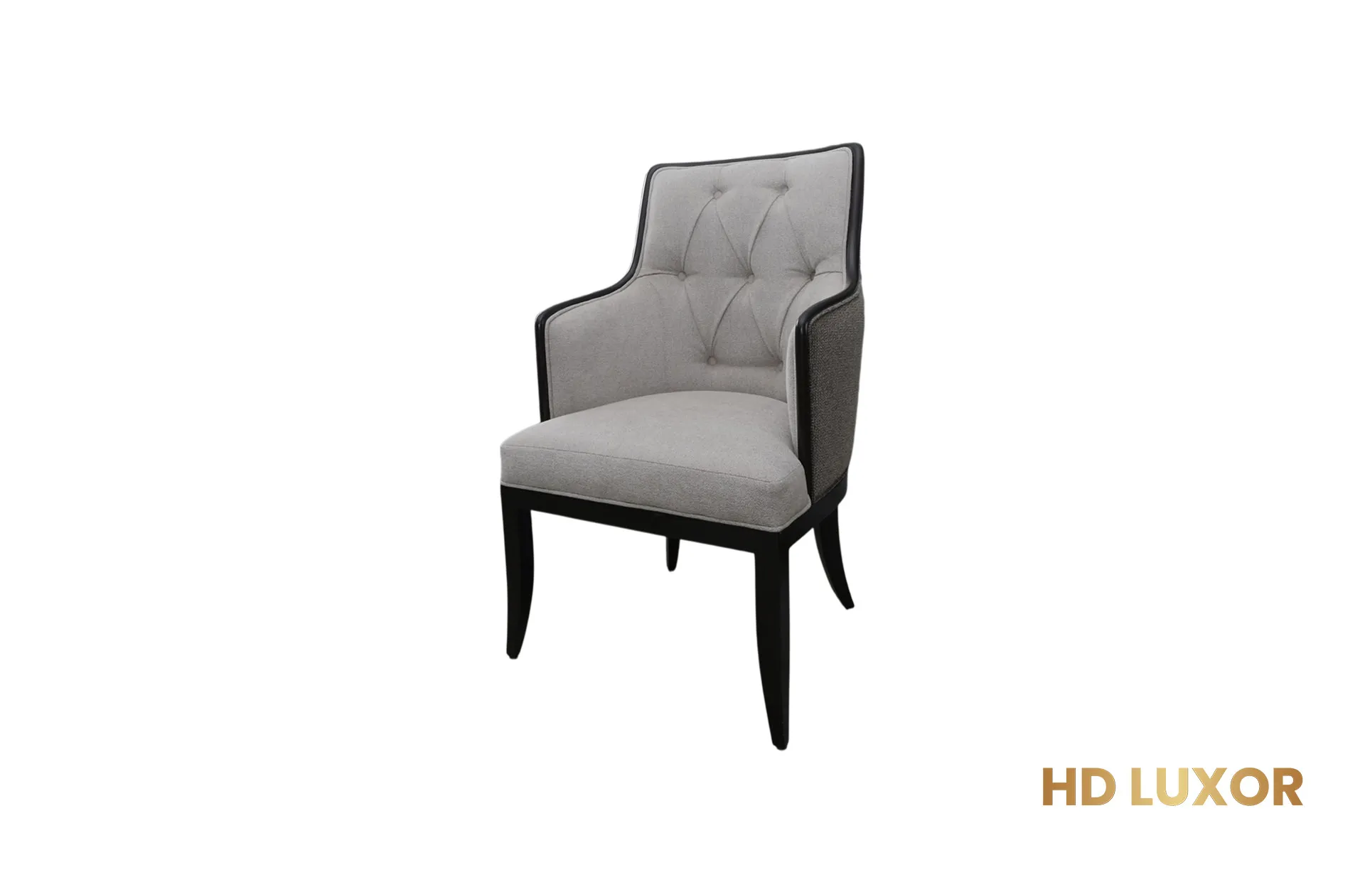Home Decor Archelle Arm Dining Chair PCWR 05 Beige ( PNDK ) Side View