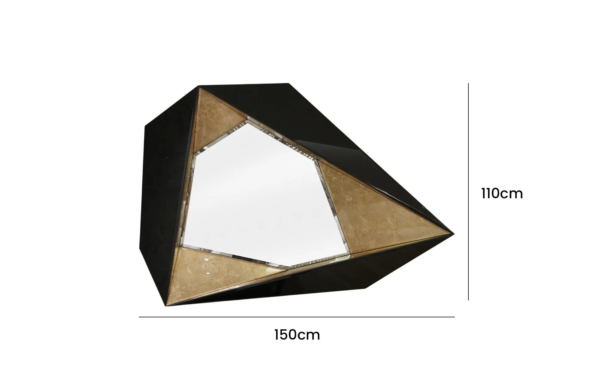 Home Decor Aves Mirror Front View Size